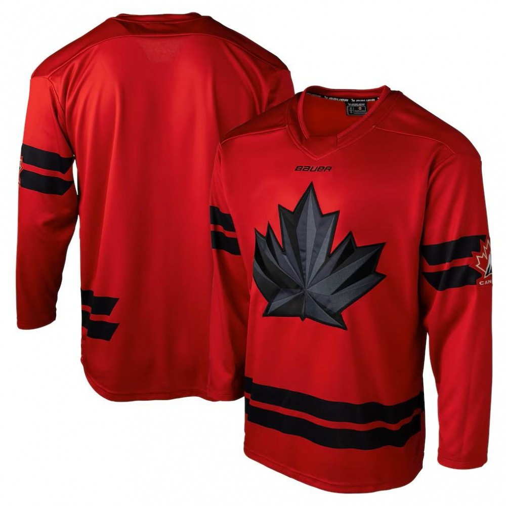 Hockey Bauer Canada 2026 Olympics Replica Blank Jersey - Red-Pro Kit Vault | Brand New 26/27 Sports Jerseys